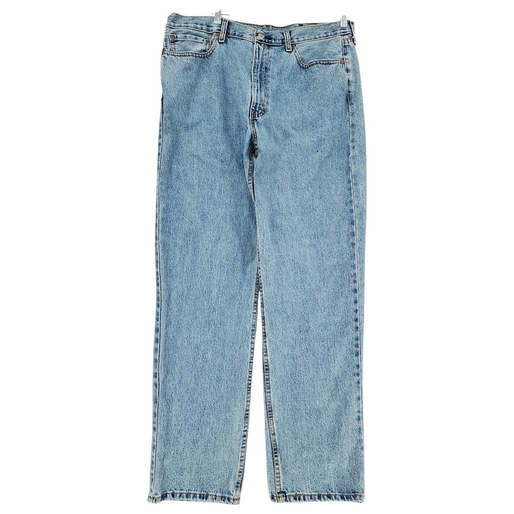 Levis 550 Jeans 38(36)x34 Mens Blue Relaxed Fit Tapered Leg‎ Denim 00550-4834